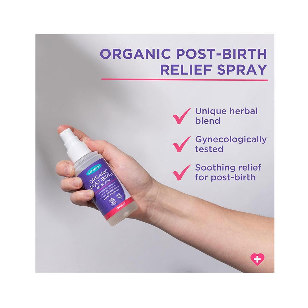 Lansinoh Organic Post-Birth Relief Spray 100ml