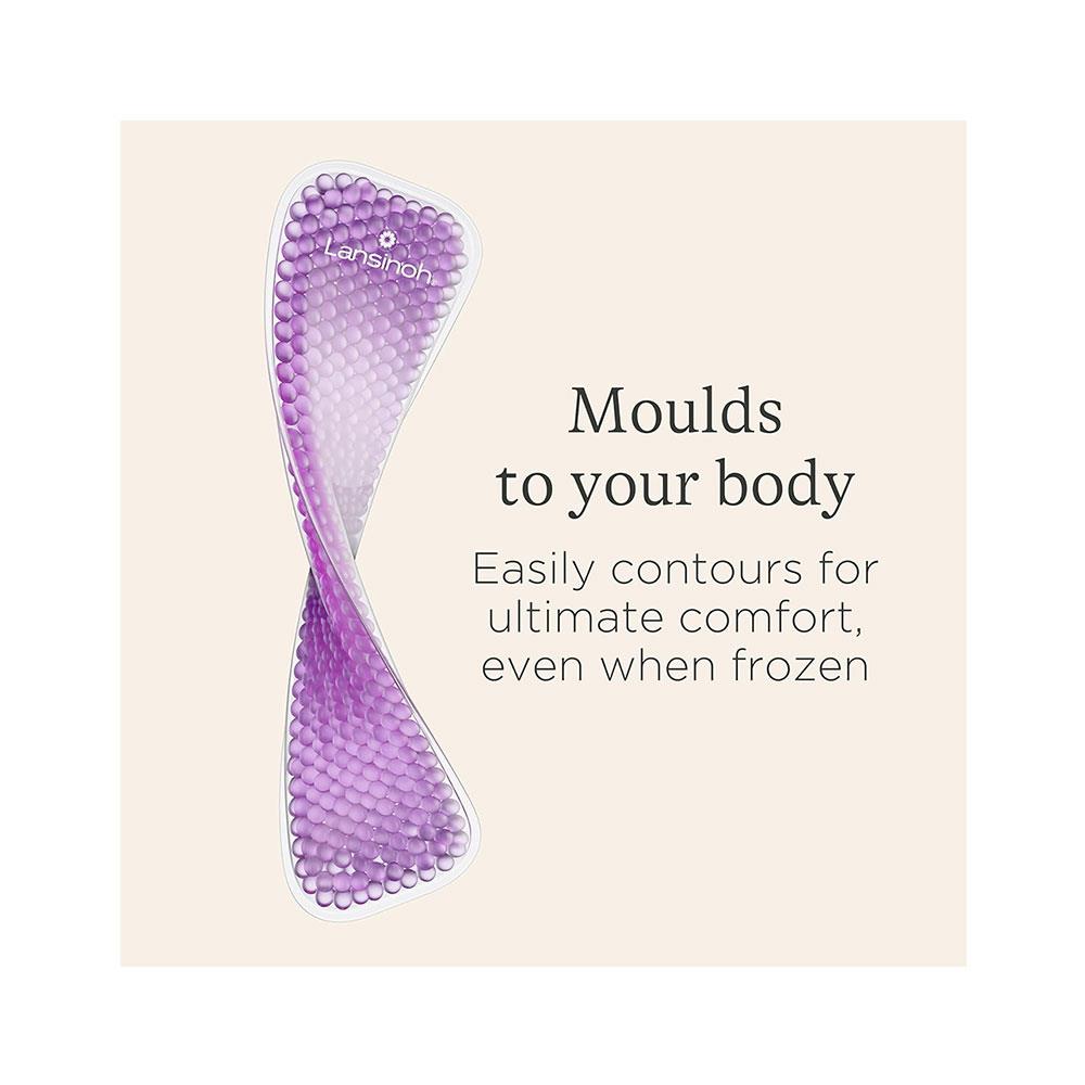 Lansinoh Cold & Warm Post-Birth Relief Pad Relieves Pain & Discomfort After Childbirth - Purple Secondary image