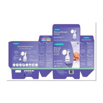 Lansinoh Manual Breast Pump With 160ml Baby Bottle Customisable Pumping Modes - Purple