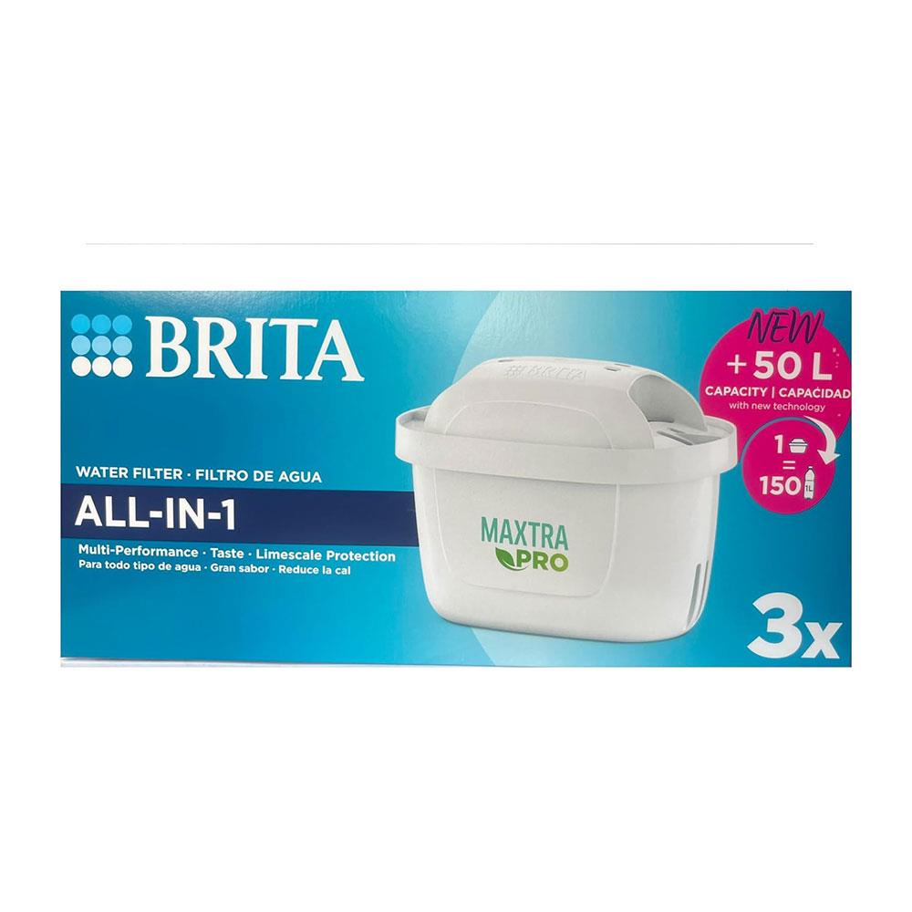 Brita MAXTRA PRO All-In-1 Refill Water Filter Cartridge 3 Pack Main image