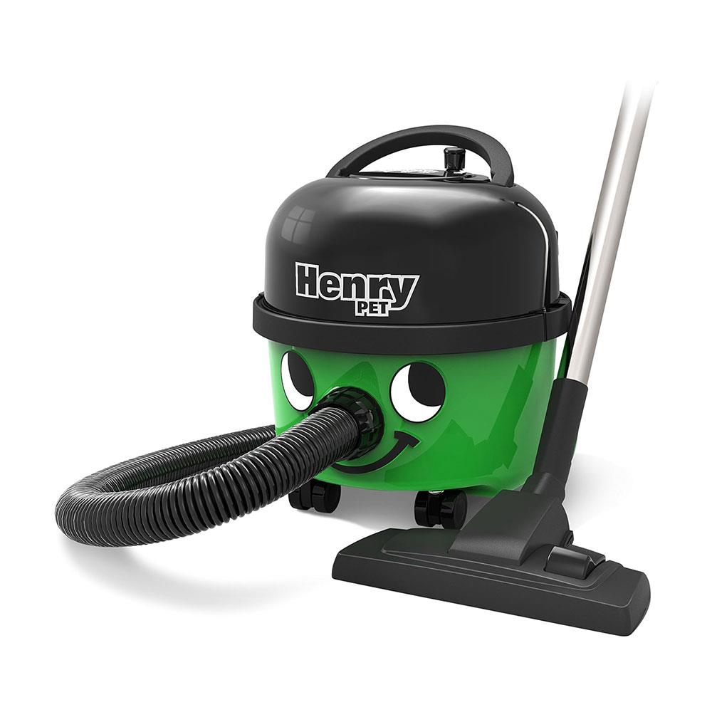 Numatic HENRY Pet Cylinder Bagged Vacuum Cleaner 620W 9 Litres - Green