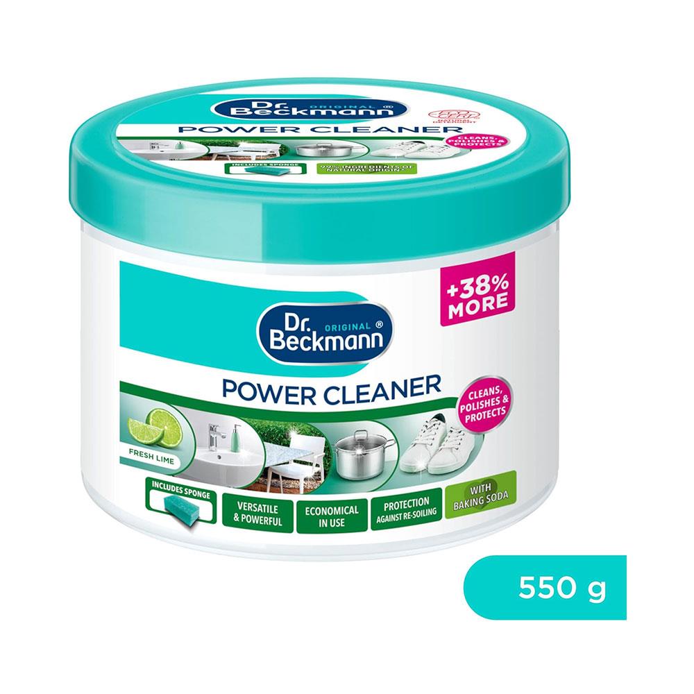 Dr. Beckmann Power Cleaner With Sponge Cleans Polishes & Protects - 550g