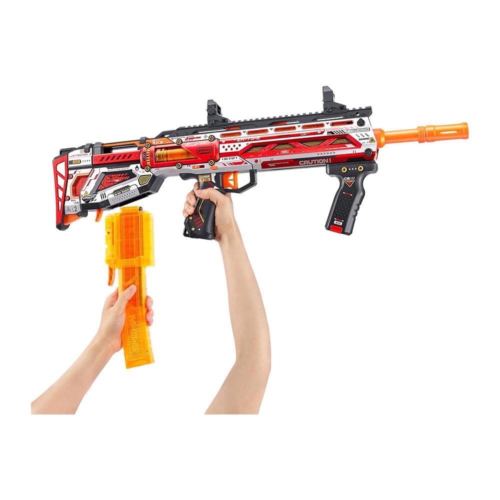 Zuru XSHOT Skins Pro Series Longshot Blaster With Shoulder Stock - Multicolour