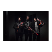 Zuru XSHOT Skins Pro Series Longshot Blaster With Shoulder Stock - Multicolour