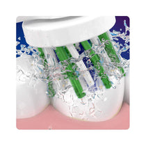 Oral-B Cross Action Toothbrush Heads 5 Pack With CleanMaximiser Technology - White