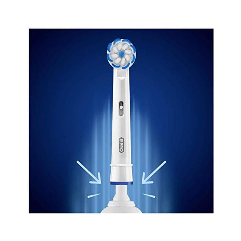 Oral-B Clean & Care Sensitive Clean Electric Toothbrush Replacement Heads 5 Pack - White