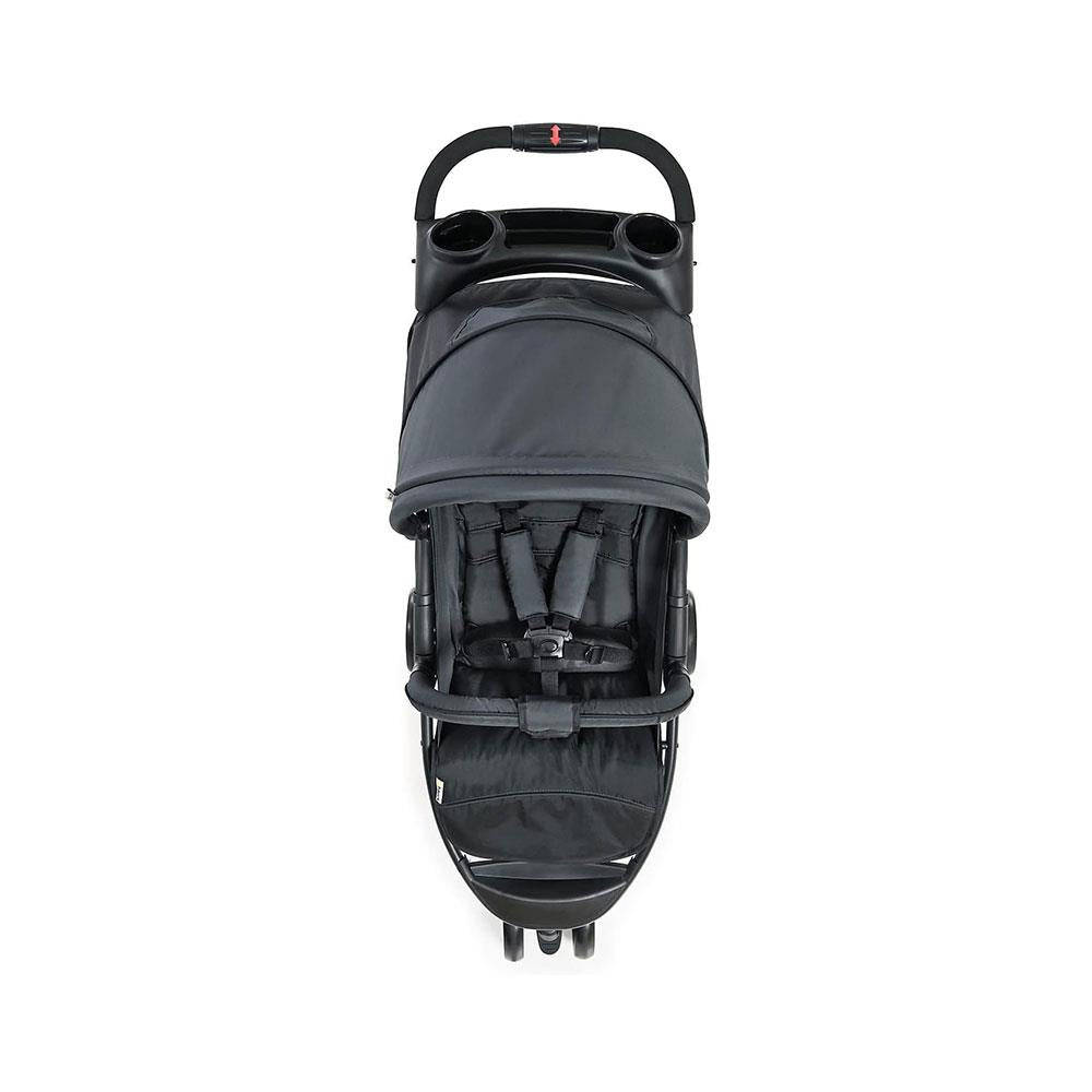 Hauck Citi Neo 2 Pushchair 3 Wheeled Stroller With Raincover - Caviar/Stone Secondary image