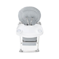 Hauck Sit N Relax 3 In 1 Highchair Compact Folding Fully Adjustable Suitable From Birth - Stretch Grey