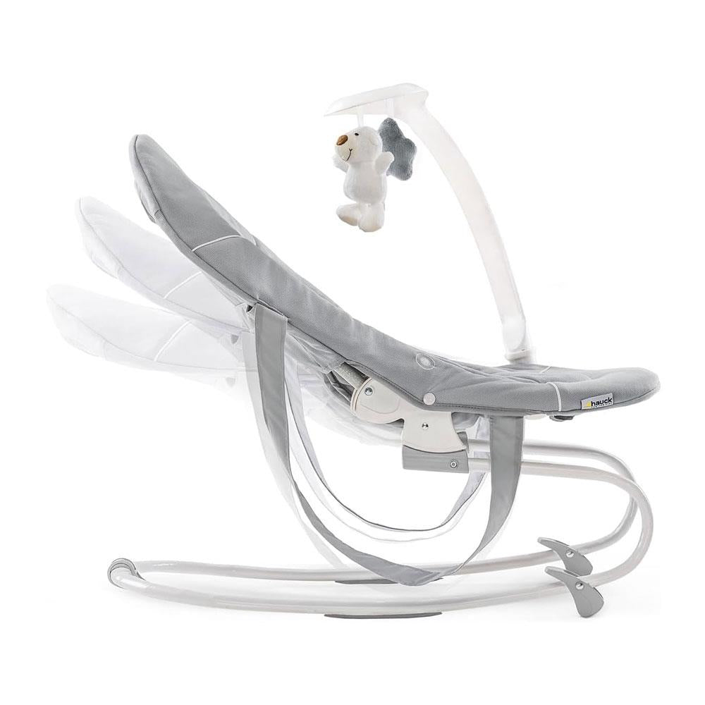 Hauck Sit N Relax 3 In 1 Highchair Compact Folding Fully Adjustable Suitable From Birth - Stretch Grey