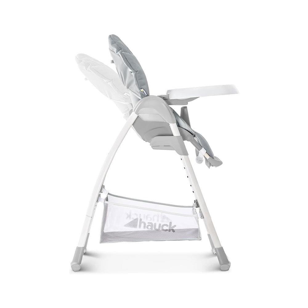 Hauck Sit N Relax 3 In 1 Highchair Compact Folding Fully Adjustable Suitable From Birth - Stretch Grey