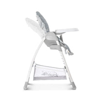 Hauck Sit N Relax 3 In 1 Highchair Compact Folding Fully Adjustable Suitable From Birth - Stretch Grey