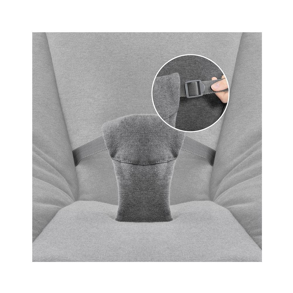 Hauck Sit N Relax 3 In 1 Highchair Compact Folding Fully Adjustable Suitable From Birth - Stretch Grey
