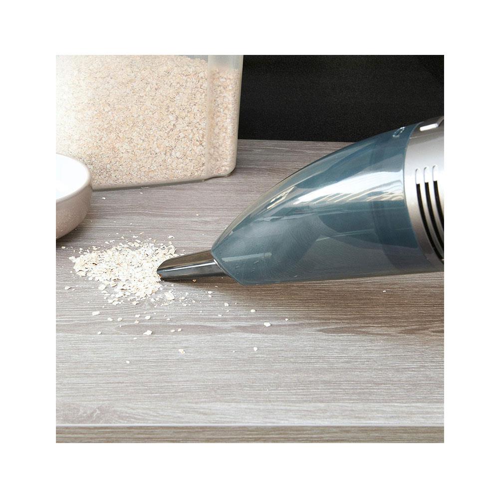 Quest Wet & Dry Cordless Handheld Vacuum Cleaner With Attachments - Black
