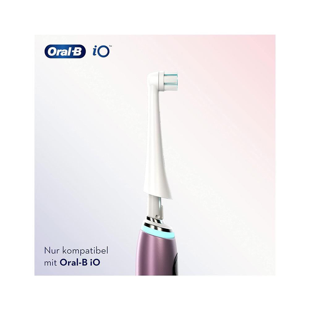 Oral-B iO Gentle Care Cleaning Electric Toothbrush Heads White - 4 Pack