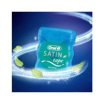 Oral-B Satin Tape Mint Dental Floss 25m - White