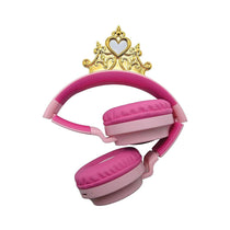 Lexibook Disney Princess 3D Design Bluetooth Headphones With Princess Crown - Pink