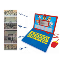 Lexibook Paw Patrol Bilingual Educational Laptop With 124 Activites - Multicolour