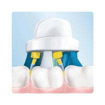 Oral-B Floss Action Replacement Rechargeable Toothbrush Heads 4 Pack - White