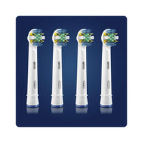 Oral-B Floss Action Replacement Rechargeable Toothbrush Heads 4 Pack - White