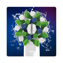 Oral-B Cross Action CleanMaximiser Replacement Toothbrush Heads 10 Pack - White
