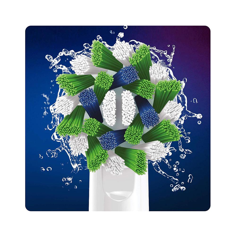 Oral-B Cross Action CleanMaximiser Replacement Toothbrush Heads 10 Pack - White