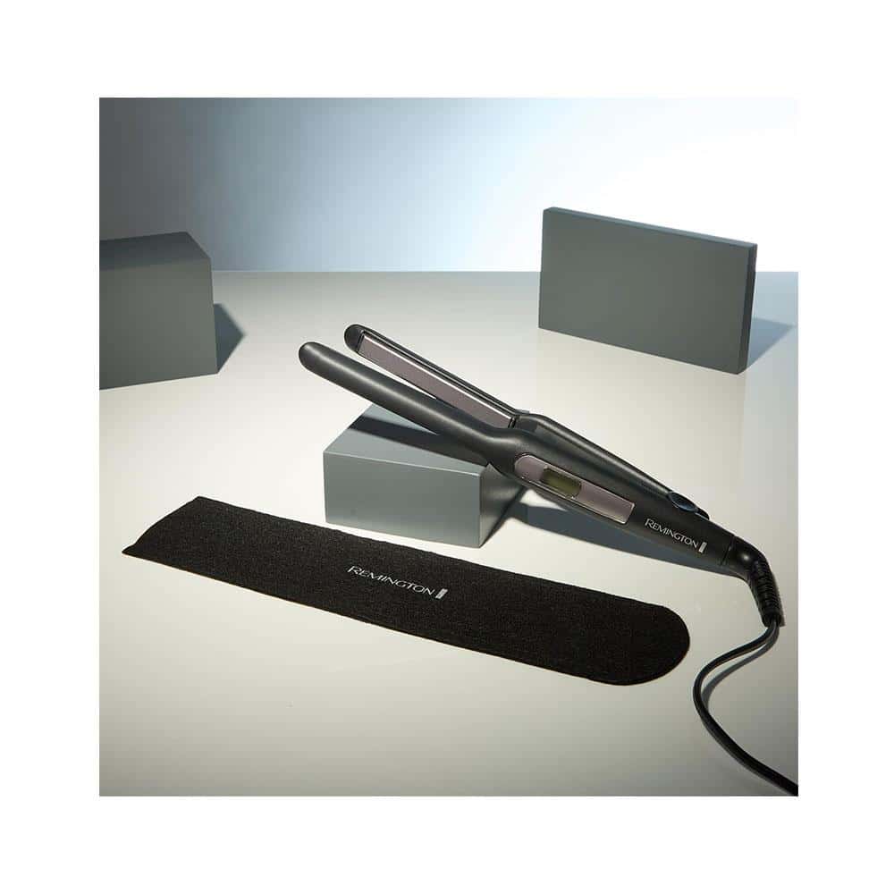 Remington Pro Extra Slim Hair Straightener Ceramic Coating & 9 Settings - Black