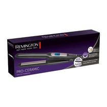 Remington Pro Extra Slim Hair Straightener Ceramic Coating & 9 Settings - Black