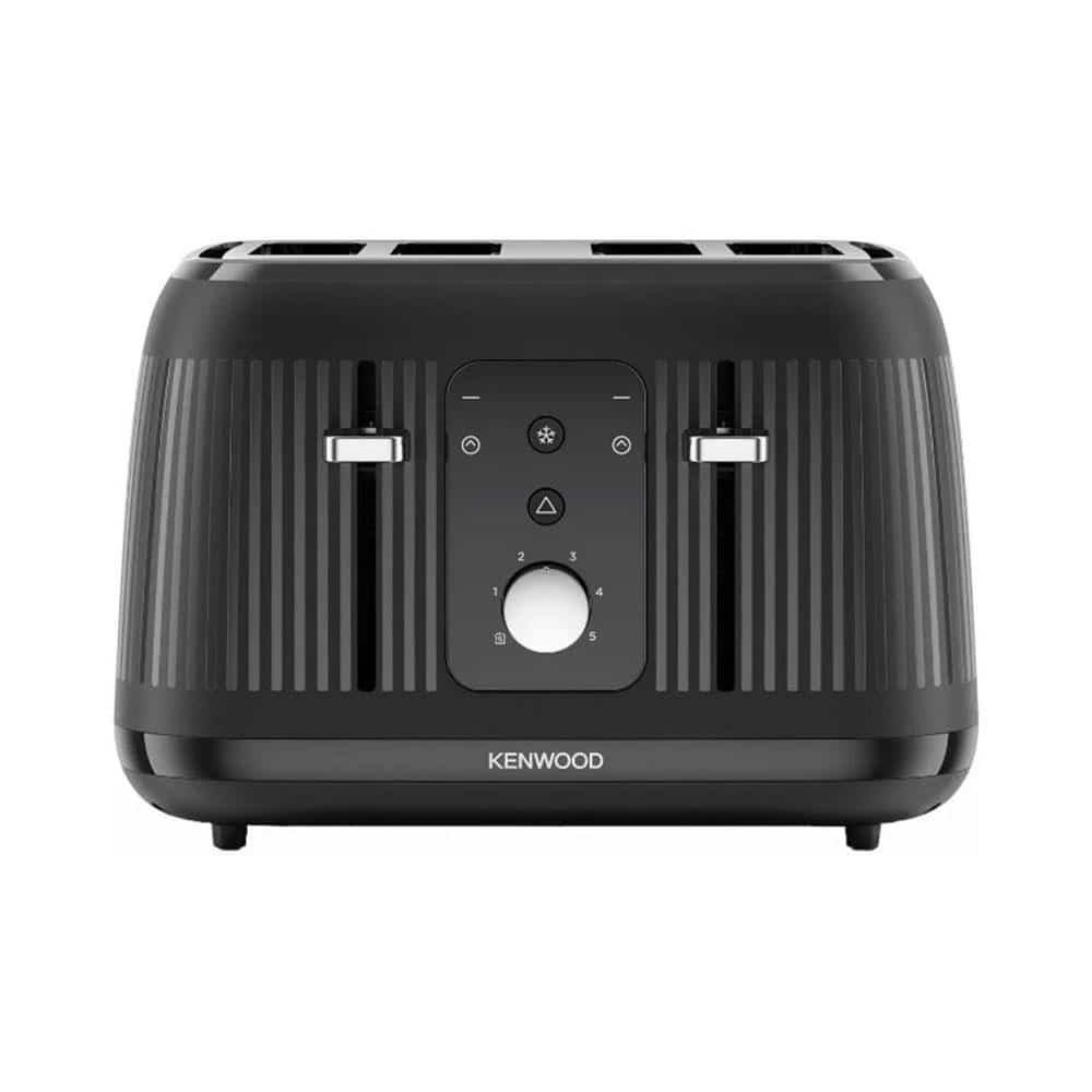 Kenwood Dawn 4 Slice Toaster With 5 Browning Settings 1800W - Midnight Black