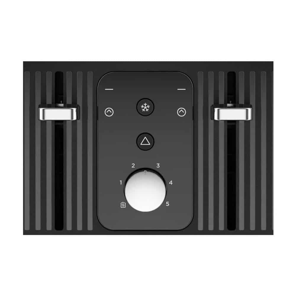 Kenwood Dawn 4 Slice Toaster With 5 Browning Settings 1800W - Midnight Black