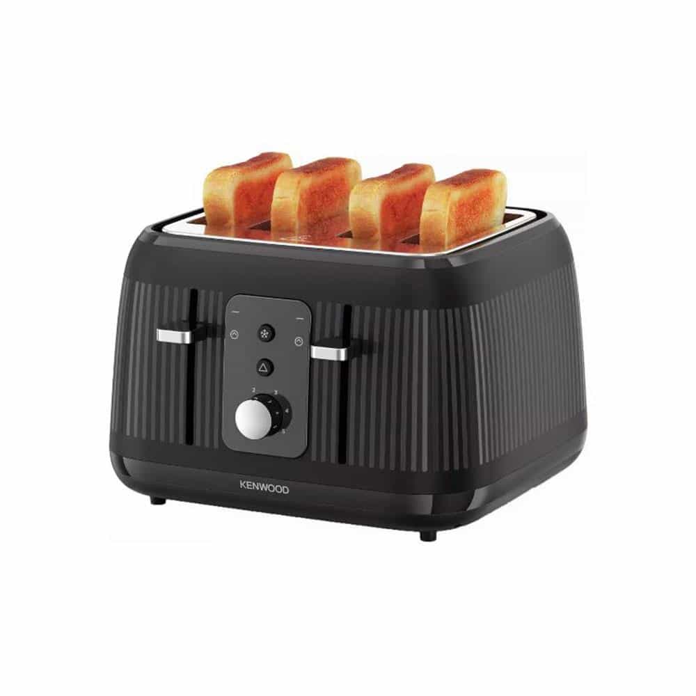 Kenwood Dawn 4 Slice Toaster With 5 Browning Settings 1800W - Midnight Black