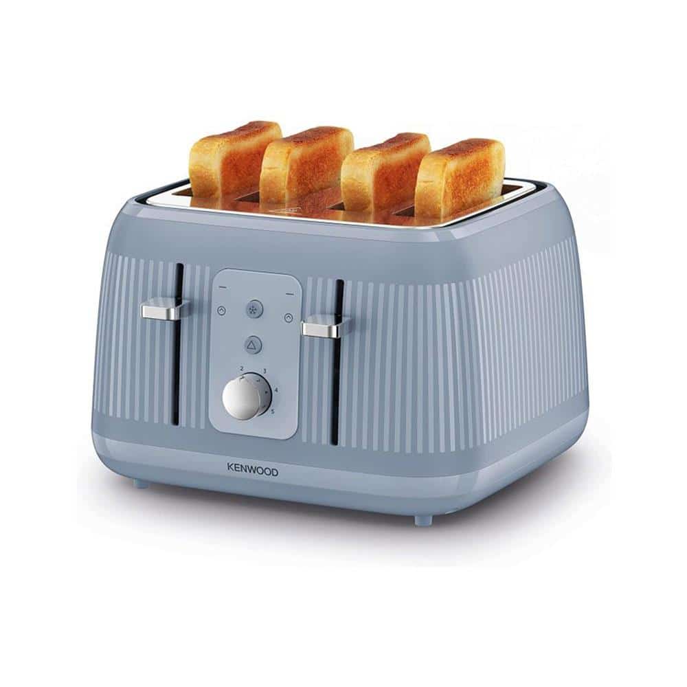 Kenwood Dawn 4 Slice Toaster With 5 Browning Settings 1800W - Stone Blue