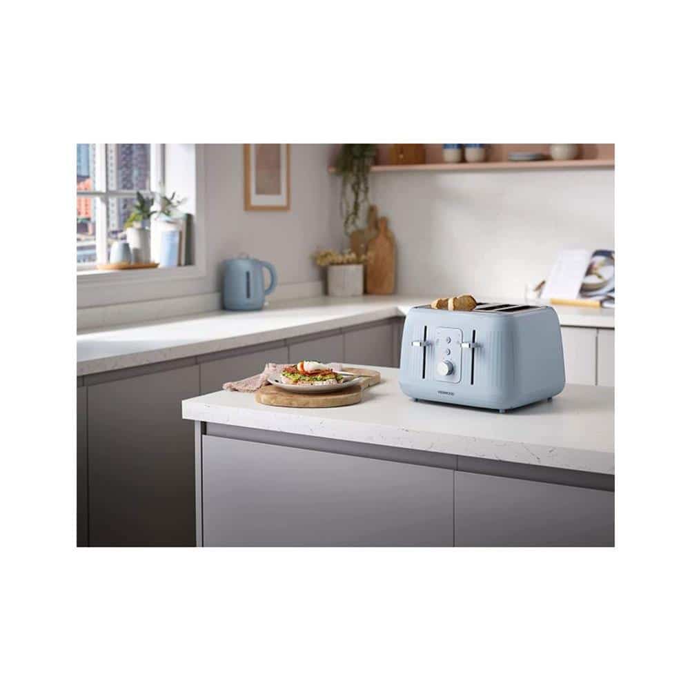 Kenwood Dawn 4 Slice Toaster With 5 Browning Settings 1800W - Stone Blue