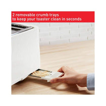 Tefal Loft 4 Slice Toaster With 7 Browning Levels 1700W - Pure White