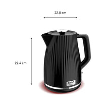 Tefal Loft Rapid Boil Traditional Cordless Electric Jug Kettle 3000W 1.7 Litres - Noir Black