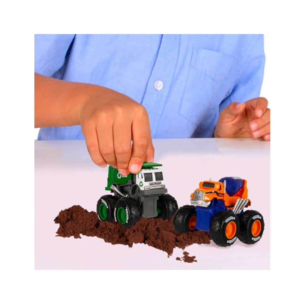 Tonka Monster Metal Movers Combo Pack Kids Construction Vehicle Toys - City Service
