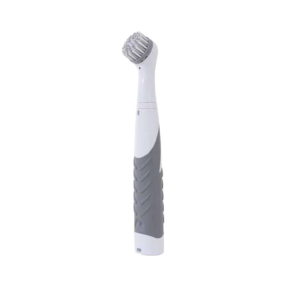 OurHouse Whiziwand Electric Cleaning Brush Automatic Household Scrubber Turbo Cleaner Battery Operated - White Main image