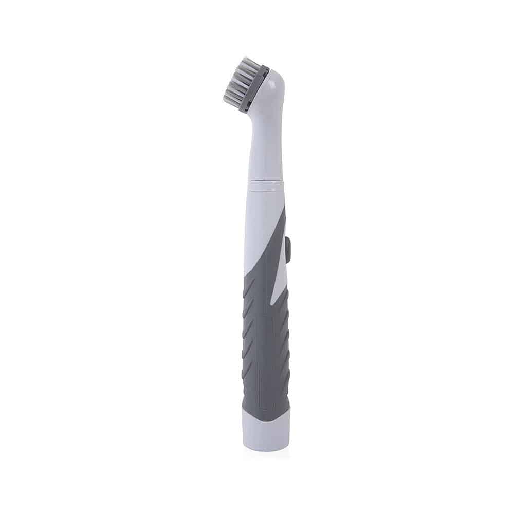 OurHouse Whiziwand Electric Cleaning Brush Automatic Household Scrubber Turbo Cleaner Battery Operated - White