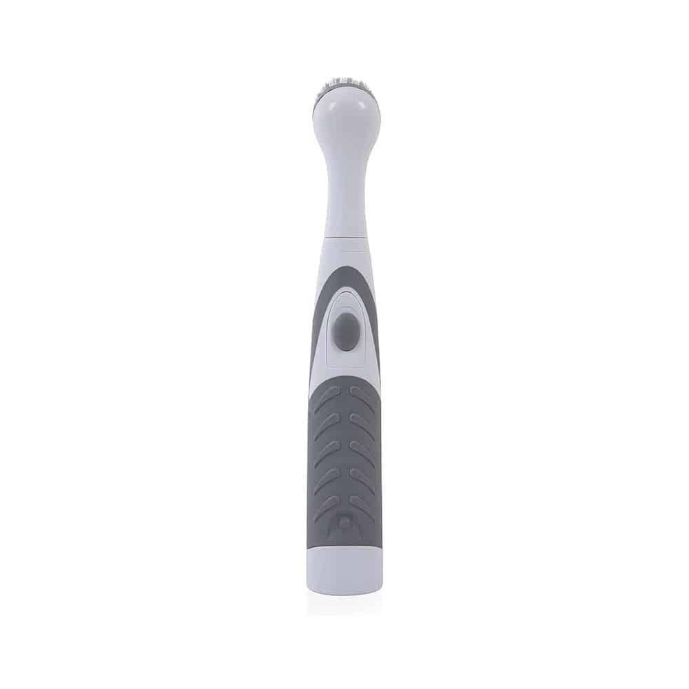 OurHouse Whiziwand Electric Cleaning Brush Automatic Household Scrubber Turbo Cleaner Battery Operated - White