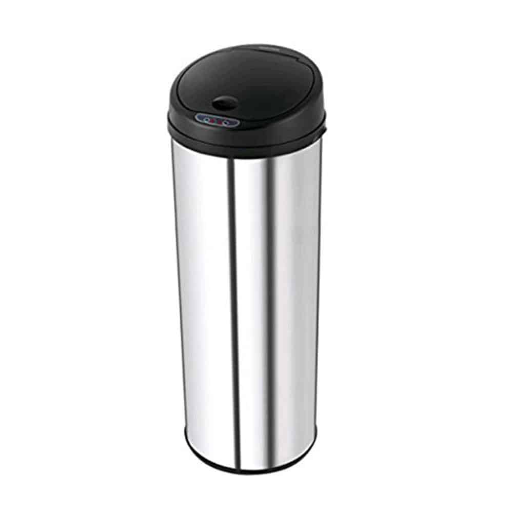 Morphy Richards Chroma Round Sensor Bin 50 Litre Stainless Steel - Silver