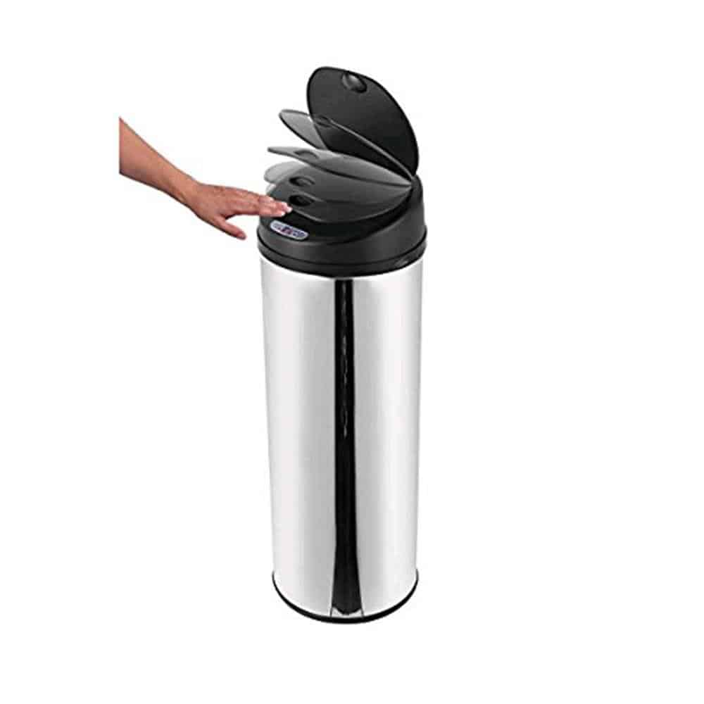 Morphy Richards Chroma Round Sensor Bin 50 Litre Stainless Steel - Silver