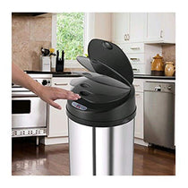 Morphy Richards Chroma Round Sensor Bin 50 Litre Stainless Steel - Silver