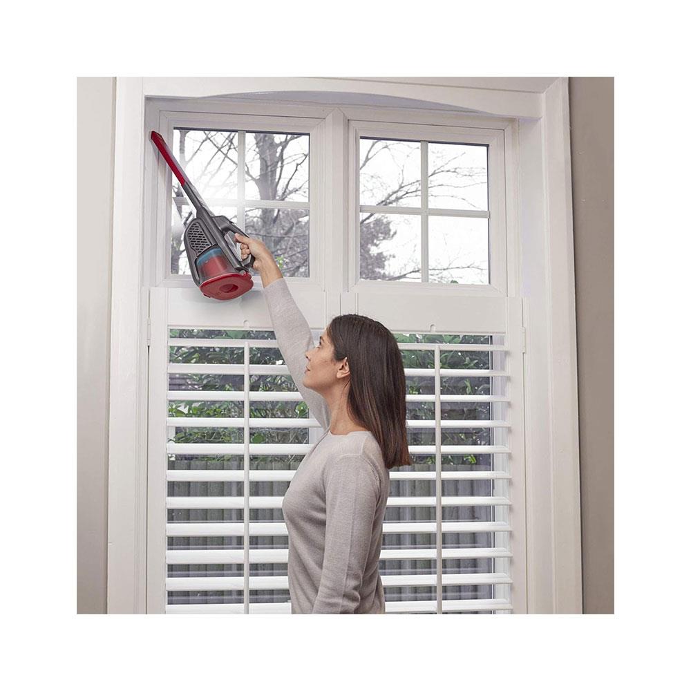 Black & Decker 12V Cordless Handheld Vacuum Cleaner Dustbuster 1.5Ah - Red/Grey