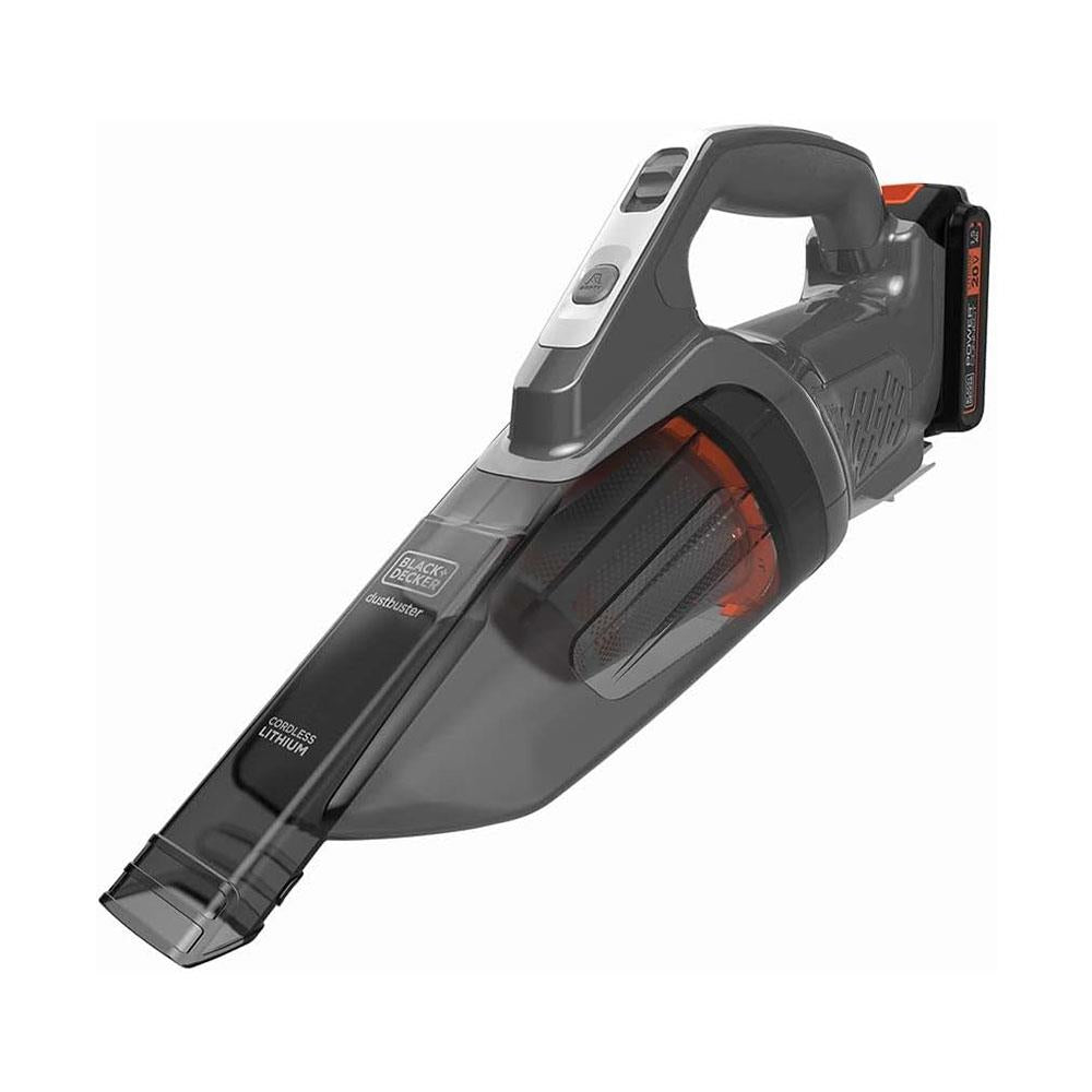 Black & Decker 18V Power Connect Dustbuster Cordless Handheld Vacuum Cleaner - Dark Grey/Orange Main image