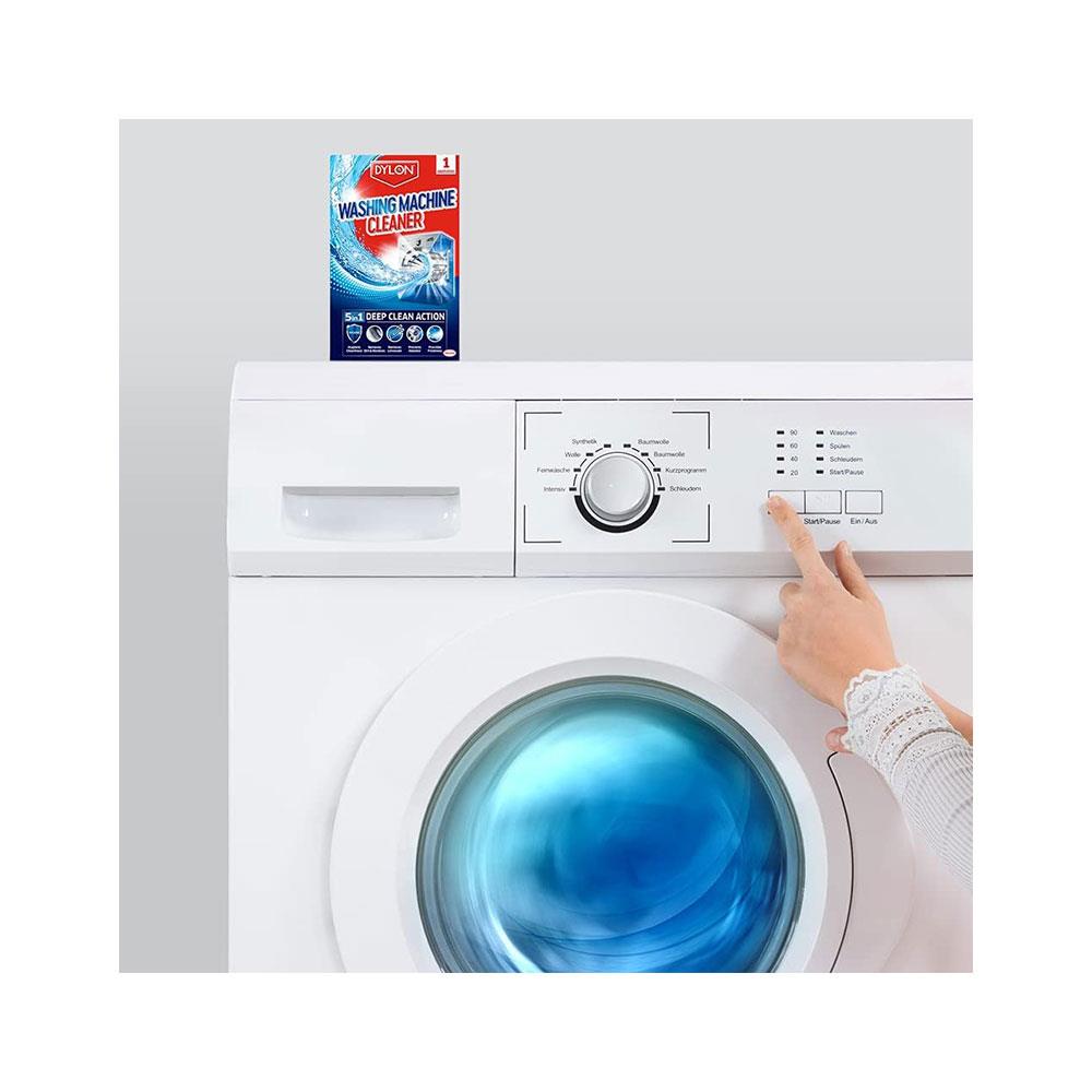Dylon Colour Catcher Washing Machine Cleaner 5-In-1 Action 1 Application Pack