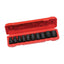 Hilka Tools 1/2 Inch Pro Craft Impact Socket Set Metric - 10 Piece