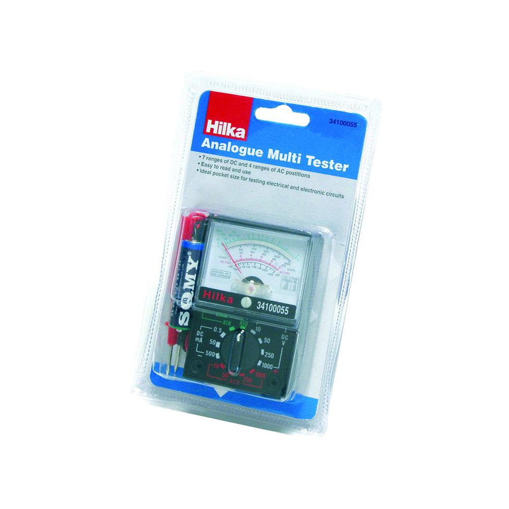 Hilka Analogue Multi Tester - Black Main image