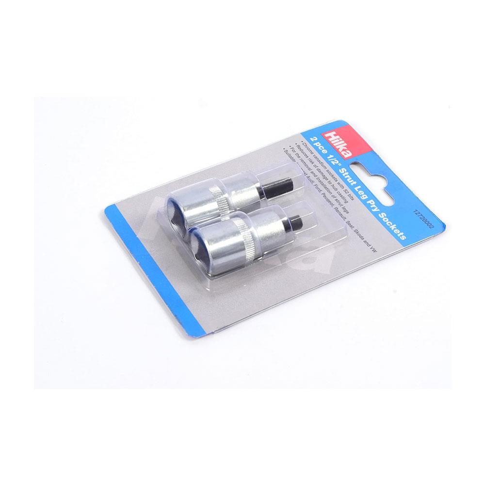 Hilka Tools 1/2 Inch Strut Leg Pry Sockets 2 Piece Set