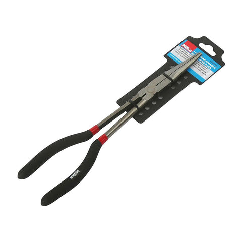 Hilka Tools 11 Inch Straight Needle Nose Plier (280mm) - Black - product photo