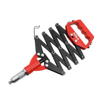Hilka Tools 32 Inch Lazy Tong Riveter With Extending Arms - Red/Black