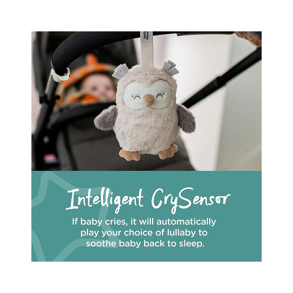 Tommee Tippee Deluxe Mini Travel Sleep Aid With CrySensor Soothing Sounds - Ollie The Owl